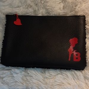 Betty Boop Sequin makeup bag NWOT